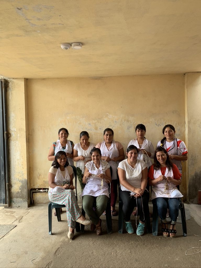 Group of women artisans in Peru